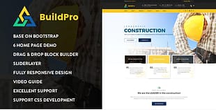 BuildPro - Construction Drupal 8.7 Theme
