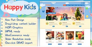 Happy Kids - Children WordPress