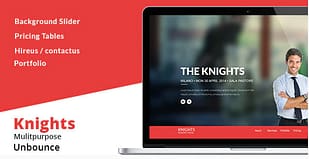Knights Multipurpose UnbounceTemplate