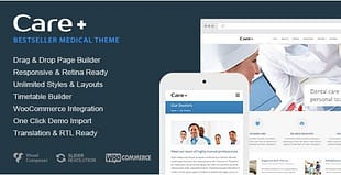 Care Medical and Health Blogging WordPress Theme