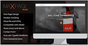Maxpage - One Page MUSE