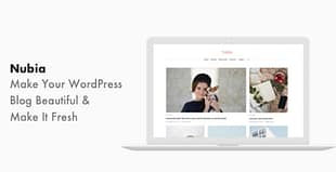 Nubia - Minimal Blog and