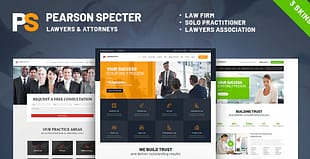 Pearson Specter | WordPress Theme