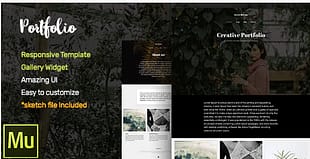 Portfolio Adobe Muse CC