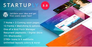 Startuply - Multi-Purpose Startup Theme