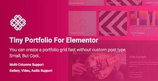Tiny Portfolio Widget For