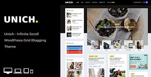 Unich - Infinite Scroll WordPress