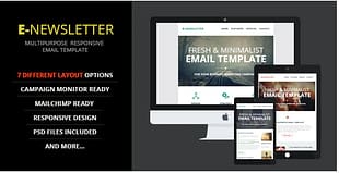 E-Newsletter - Multipurpose Email Template