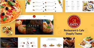 Eatzy - Bakery, Cafe and Cake Shop Shopify Theme