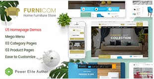 Furnicom - Responsive Furniture & Interior HTML Template