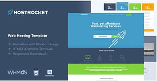 Hostrocket WHMCS & HTML Template