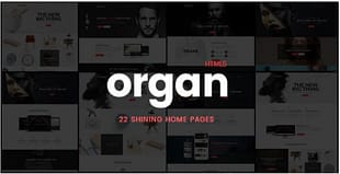 Organ - Creative Multi-Purpose Business, Finance HTML5 Responsive Website Template