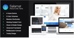 Salamat - Multi-purpose HTML Template