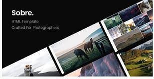 Sobre - Minimal Photography Portfolio HTML Template
