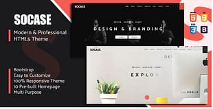 Socase- Multipurpose HTML5 Template