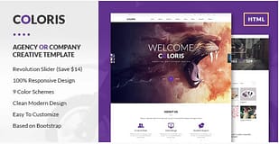 Coloris - Premium Portfolio HTML