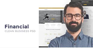Financial - Clean Business HTML