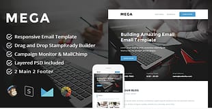 Mega - Responsive Email + StampReady