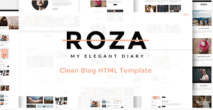Roza - Clean Blog HTML