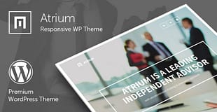 Atrium - Finance Consulting WordPress
