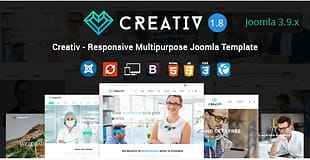 Creativ - Responsive Multipurpose Joomla Template