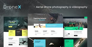DroneX | Aerial Photography & Videography WordPress Theme