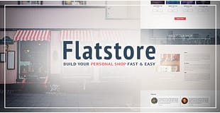 Flatstore - eCommerce Muse Template for Online Shop