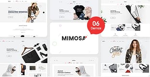 Mimosa - Responsive Fashion Opencart