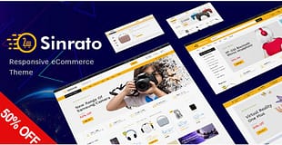 Sinrato - Mega Shop Responsive