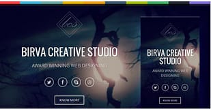 Birva - Bootstrap Parallax One Page Template