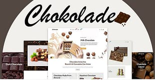 Chokolade - Chocolate Sweets & Candy And Cake Shopify Theme