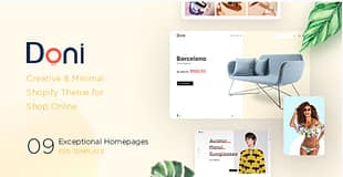 Doni - Minimalist Shopify Theme