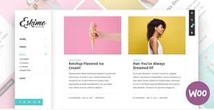 Eskimo - Minimal Personal WordPress Blog Theme