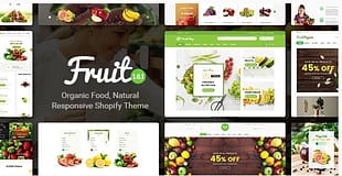 Fruit Shop - Organic Food, Natural Responsive Shopify Theme