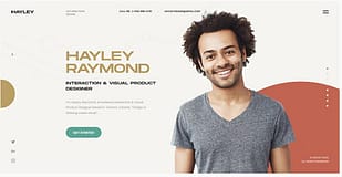 HAILEY - Creative Personal CV/Resume HTML Template