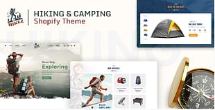 Hikez - Trekking and Hiking Shopify Store