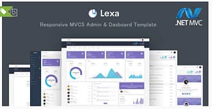 Lexa - MVC5 Admin Dashboard