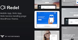 Redel - Responsive App Landing