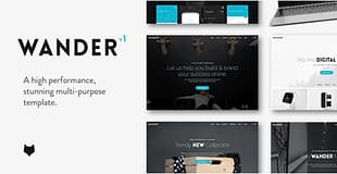 Wander - The Multi-Purpose Template