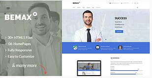 Bemax - Multipurpose Corporate Business HTML5 Template