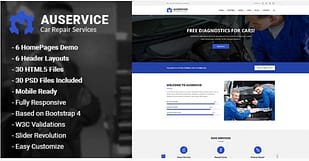 Auservice - Auto Repair HTML