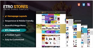 EtroStore - Responsive & Multi-Purpose