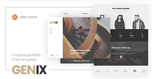 Genix - Creative Portfolio HTML