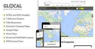 Glocal - Responsive Directory Template