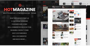 Hotmagazine - News & Magazine HTML