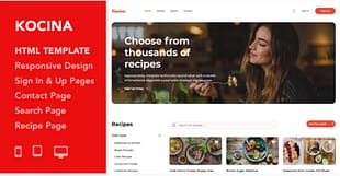 Kocina - Cooking Recipes HTML