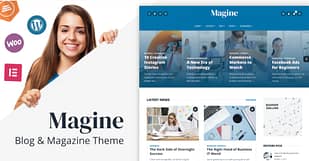 Magine - Business Blog WordPress