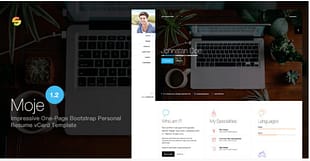Moje. - Responsive Bootstrap Personal