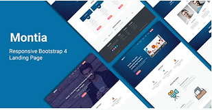 Montia - Landing Page Template