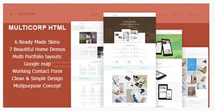 Multicorp - Clean Agency HTML